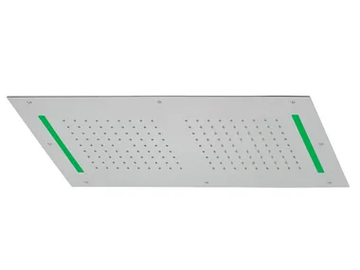 EGO - F1732 - Built-in rain shower with chromotherapy by Rubinetteria Giulini - view 2